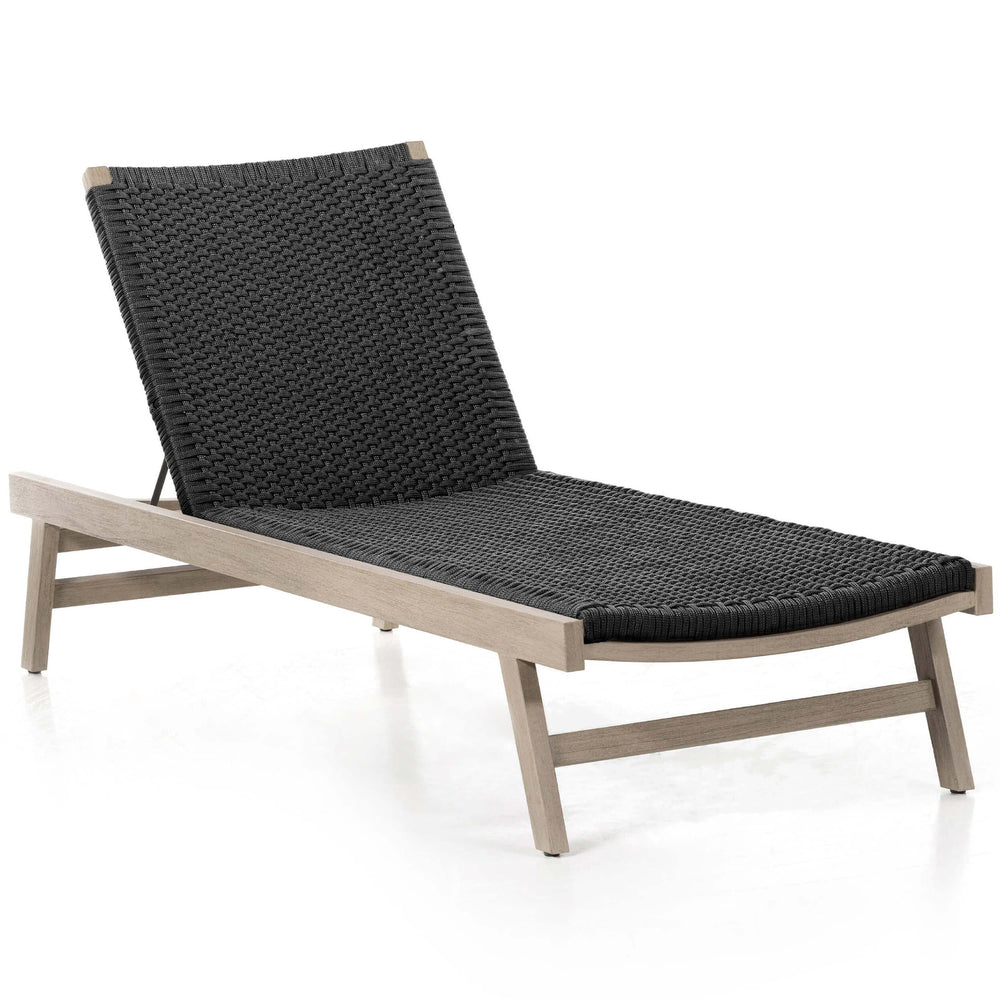 Delano Outdoor Chaise, Weathered Grey-Furniture - Chairs-High Fashion Home
