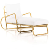 Riley Outdoor Chaise, Faux Rattan-Furniture - Chairs-High Fashion Home