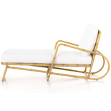 Riley Outdoor Chaise, Faux Rattan-Furniture - Chairs-High Fashion Home