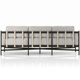 Hearst 99" Outdoor Sofa, Stone Grey-Furniture - Sofas-High Fashion Home