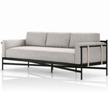 Hearst 99" Outdoor Sofa, Stone Grey-Furniture - Sofas-High Fashion Home