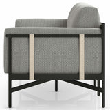 Hearst 99" Outdoor Sofa, Faye Ash-Furniture - Sofas-High Fashion Home