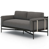 Hearst Outdoor Sofa, Charcoal-Furniture - Sofas-High Fashion Home