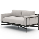 Hearst Outdoor Sofa, Stone Grey-Furniture - Sofas-High Fashion Home