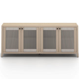 Sherwood Outdoor Sideboard, Washed Brown-Furniture - Storage-High Fashion Home