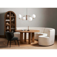 Colome Chandelier, Natural Walnut-Lighting-High Fashion Home