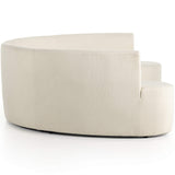 Sanda Dining Banquette, Kerby Ivory-Furniture - Dining-High Fashion Home