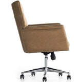 Humphrey Leather Desk Chair, Palermo Drift-Furniture - Office-High Fashion Home