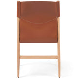 Lulu Armless Dining Chair, Saddle Leather Blend-Furniture - Dining-High Fashion Home