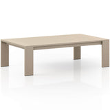 Monterey Outdoor CoffeeTable, Washed Brown-Furniture - Accent Tables-High Fashion Home