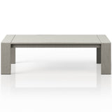 Monterey Outdoor CoffeeTable, Weathered Grey-Furniture - Accent Tables-High Fashion Home