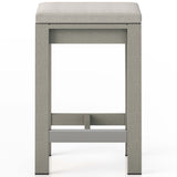 Monterey Counter Stool, Stone Grey/Weathered Grey-Furniture - Dining-High Fashion Home