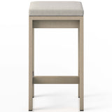 Monterey Counter Stool, Stone Grey/Washed Brown-Furniture - Dining-High Fashion Home