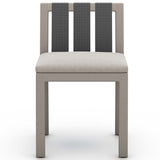 Sonoma Outdoor Dining Chair, Stone Grey/Weathered Grey-Furniture - Dining-High Fashion Home