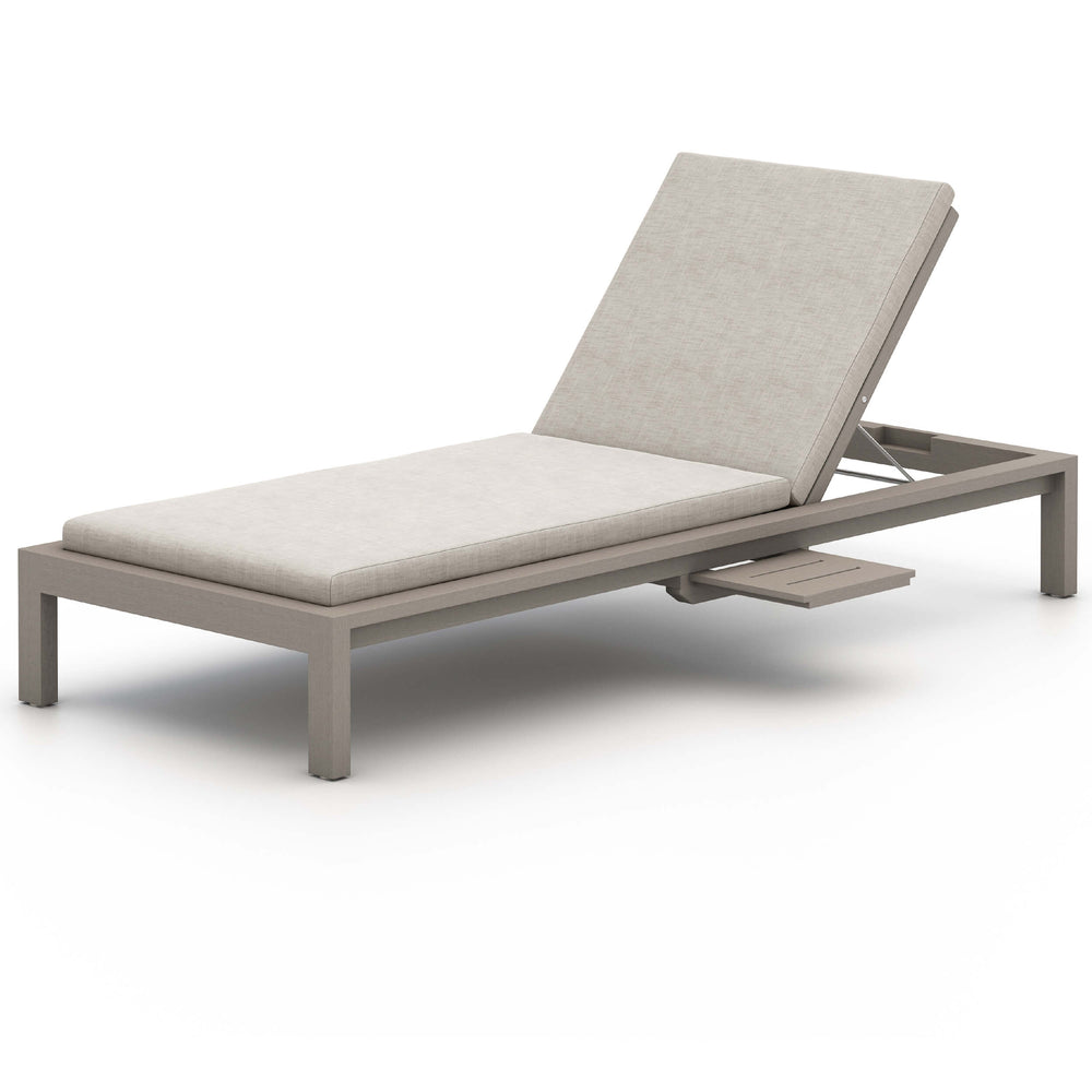 Sonoma Outdoor Chaise Weathered Grey, Faye Sand-Furniture - Chairs-High Fashion Home