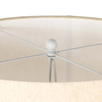 Nour Floor Lamp, Matte White-Lighting-High Fashion Home