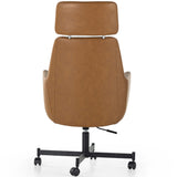 Dauphin Desk Chair, Sierra Butterscotch-Furniture - Office-High Fashion Home
