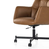 Dauphin Desk Chair, Sierra Butterscotch-Furniture - Office-High Fashion Home