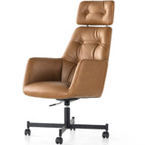 Dauphin Desk Chair, Sierra Butterscotch-Furniture - Office-High Fashion Home