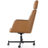 Dauphin Desk Chair, Sierra Butterscotch-Furniture - Office-High Fashion Home