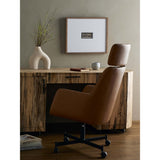 Dauphin Desk Chair, Sierra Butterscotch-Furniture - Office-High Fashion Home