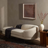 Carmela RAF Chaise, Irving Taupe-Furniture - Chairs-High Fashion Home