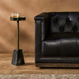 Galen End Table, Dark-Furniture - Accent Tables-High Fashion Home