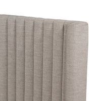 Montgomery Bed, Savile Flannel-Furniture - Bedroom-High Fashion Home