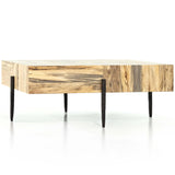Indra Squared Coffee Table, Sparted Primavera-Furniture - Accent Tables-High Fashion Home