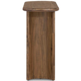Paden Console Table, Seasoned Brown Acacia-Furniture - Accent Tables-High Fashion Home