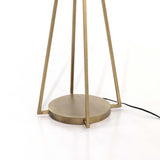 Walden Floor Lamp, Antique Brass-Lighting-High Fashion Home