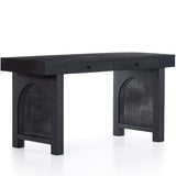 Tilda Desk, Black Wash Mango-Furniture - Office-High Fashion Home