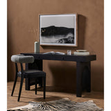 Tilda Desk, Black Wash Mango-Furniture - Office-High Fashion Home