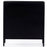 Soto 5 Drawer Dresser, Black-Furniture - Storage-High Fashion Home