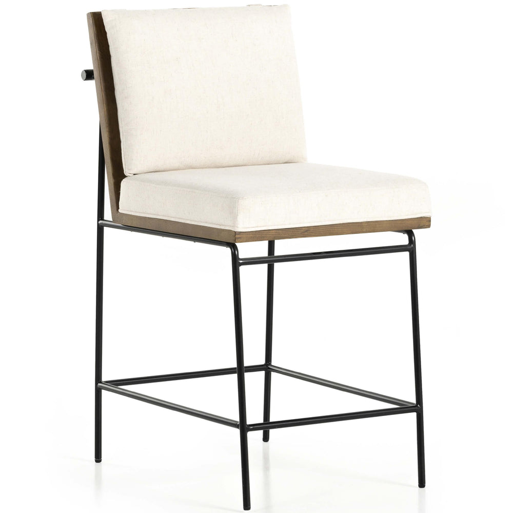 Crete Counter Stool, Saville Flax-Furniture - Dining-High Fashion Home