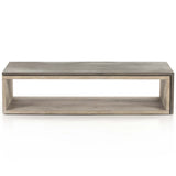 Faro Coffee Table, Dark Grey Concrete-Furniture - Accent Tables-High Fashion Home