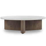 Toli Coffee Table, Italian White-Furniture - Accent Tables-High Fashion Home