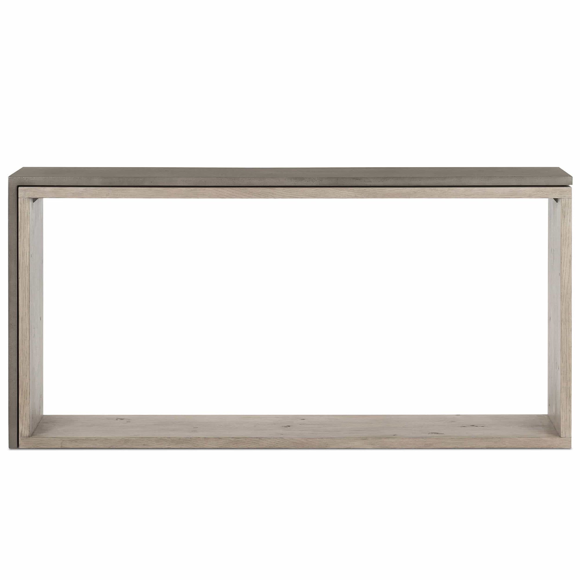 Faro Console Table, Dark Grey Concrete High Fashion Home