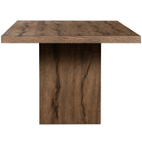 Beam Dining Table, Rustic Fawn-Furniture - Dining-High Fashion Home