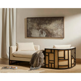 June Chaise, Brushed Ebony-Furniture - Sofas-High Fashion Home