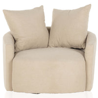 Chloe Swivel Chair, Socorro Taupe