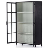 Lexington Cabinet, Black-Furniture - Storage-High Fashion Home