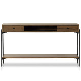 Eaton Console Table, Amber Oak by Four Hands