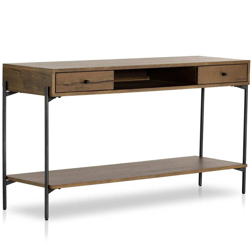 Eaton Console Table, Amber Oak by Four Hands