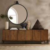 Eaton Media Console, Amber Oak by Four Hands