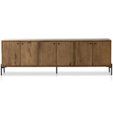 Eaton Media Console, Amber Oak by Four Hands