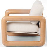 Romeo Chair, Bergamo Parchment