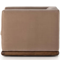 Elizabeth Swivel Chair, Surrey Taupe-Furniture - Chairs-High Fashion Home