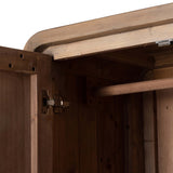 Everson Cabinet, Scrubbed Teak-Furniture - Storage-High Fashion Home