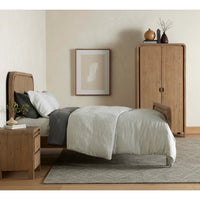 Everson Cabinet, Scrubbed Teak-Furniture - Storage-High Fashion Home